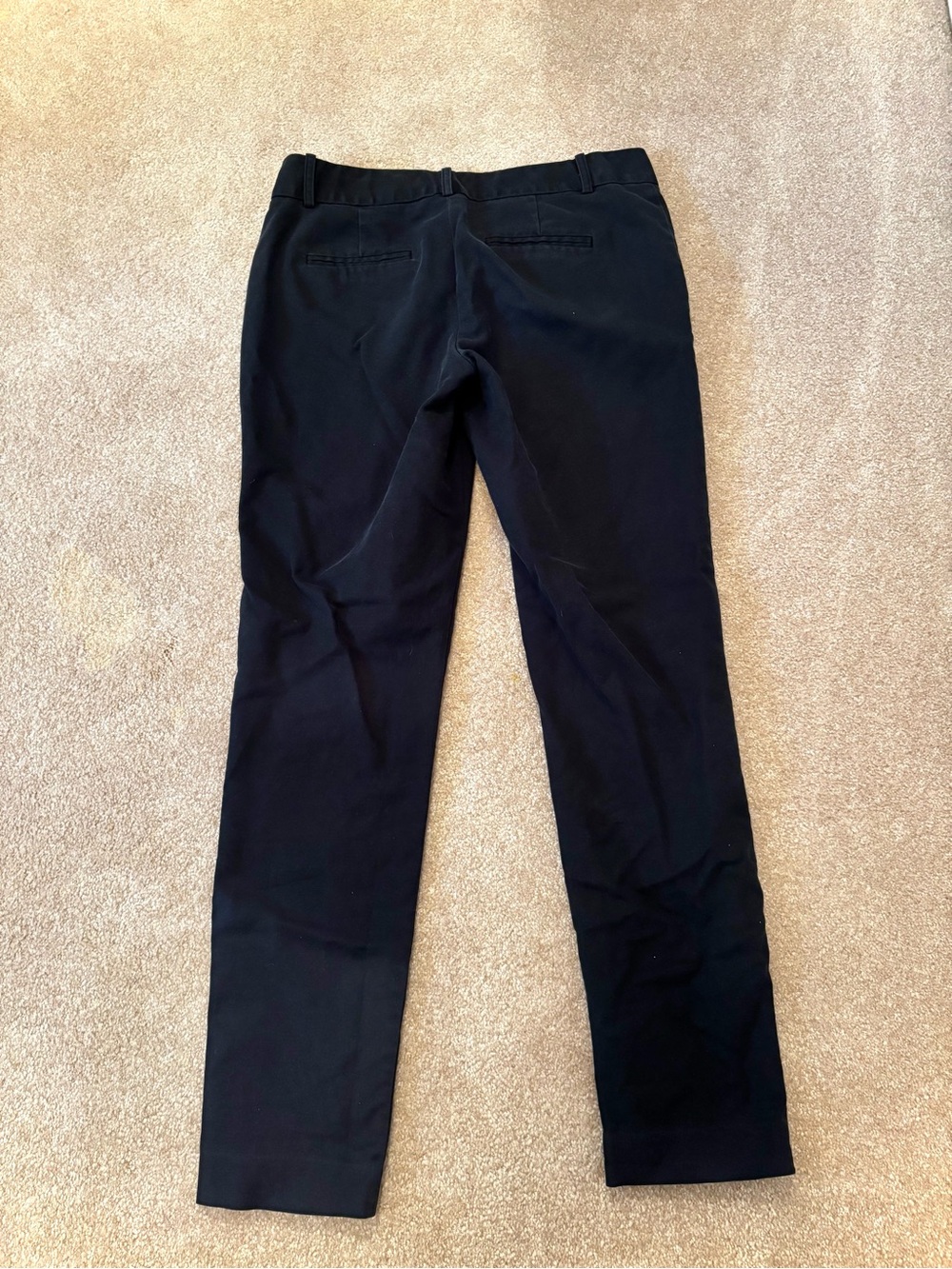 Banana Republic Navy Martin Fit Trousers Womens Dress Pants 31x30 - Picture 2 of 3